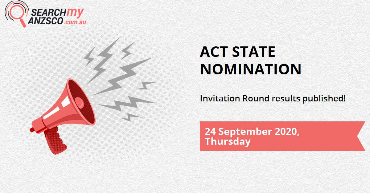 ACT State Nomination